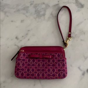 Coach wristlet